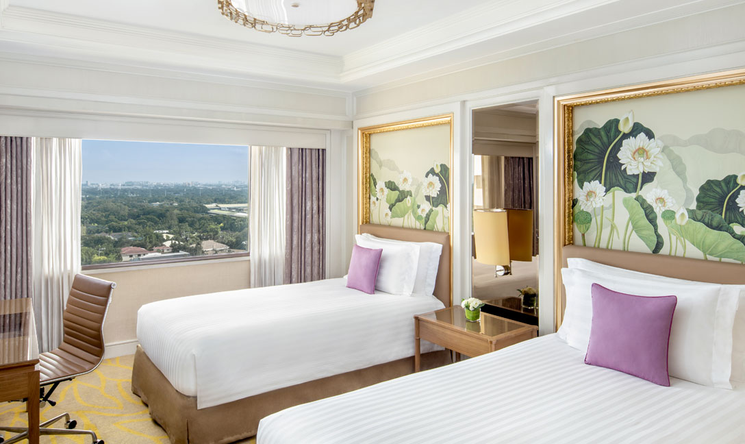 premier room twin hotel accommodation | dusit thani manila